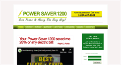 Desktop Screenshot of powersaver1200.net